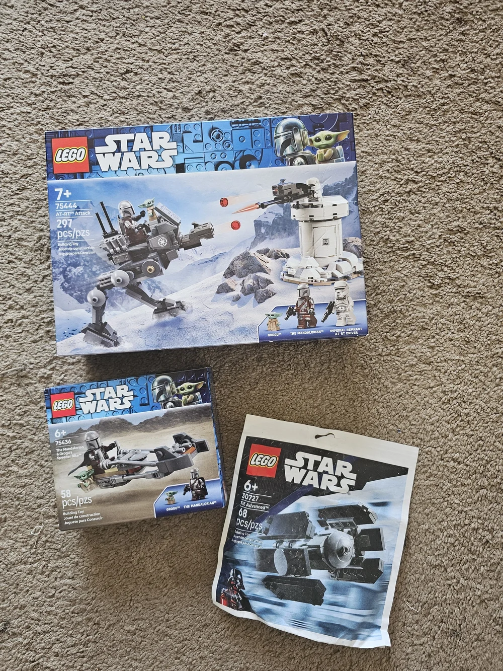 LEGO Star Wars Kids Toys Set - Blue and White Bundle NWT